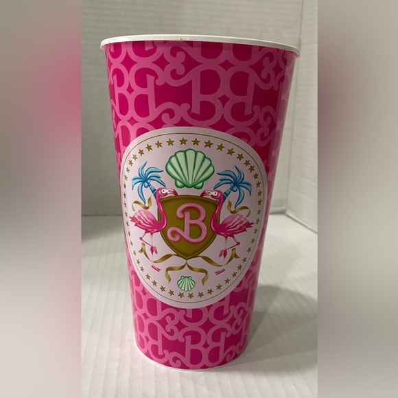 Barbie The Movie Official 32oz Collectible Plastic Cup Made In USA 2023 - Picture 2 of 4